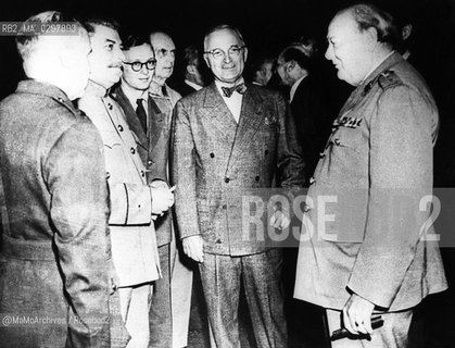 Harry Truman, the 33rd President of the United States (from 1945 to 1953) / Harry Truman, 33º Presidente degli Stati Uniti dAmerica (dal 1945 al 1953) - Reproduced by MaMoArchives/Rosebud2