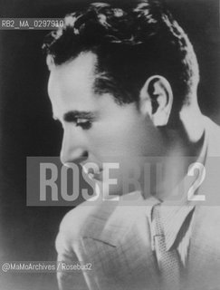 Italian operatic tenor Giacomo Lauri Volpi (1892-1979) / Il tenore Giacomo Lauri Volpi - Reproduced by MaMoArchives/Rosebud2