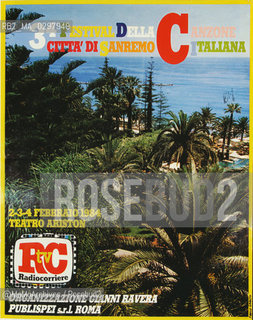 Poster del Festival di Sanremo 1984 - Reproduced by MaMoArchives/Rosebud2