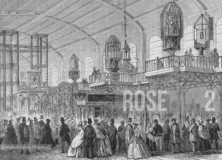 Paris Expo 1867: Gallery machines / Esposizione Universale di Parigi 1867: Galleria delle macchine - Reproduced by MaMoArchives/Rosebud2