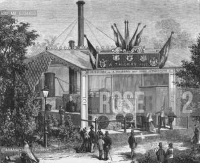 Paris Expo 1867: The smock eater by A. Thierry / Esposizione Universale di Parigi 1867: Il fumivoro di A. Thierry - Reproduced by MaMoArchives/Rosebud2