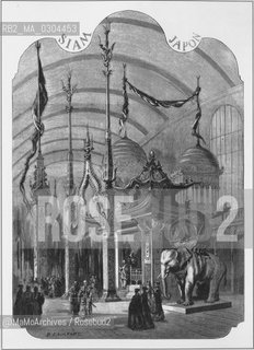 Paris Expo 1867: Japan stand / Esposizione Universale di Parigi 1867: Chiosco giapponese - Reproduced by MaMoArchives/Rosebud2