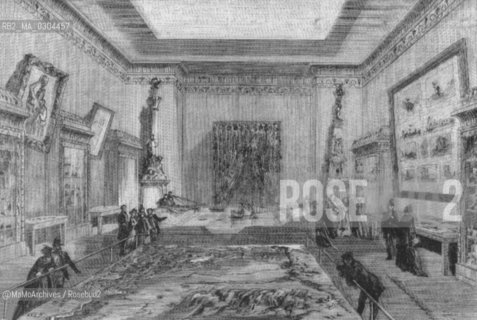Paris Expo 1867:  Plastic model of the Suez Canal / Esposizione Universale di Parigi 1867: Plastico del Canale di Suez - Reproduced by MaMoArchives/Rosebud2