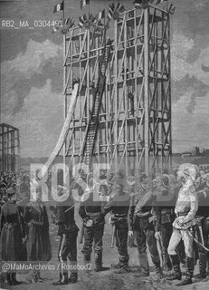 Expo Paris 1889: International competition for firemen / Esposizione universale di Parigi 1889: Concorso internazionale per pompieri - Reproduced by Marcello Mencarini @MaMoArchives/Rosebud2