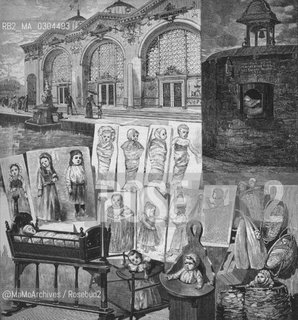 Expo Paris 1889: The hygiene palace: the chilhood / Esposizione universale di Parigi 1889: Il palazzo delligiene: linfanzia - Reproduced by Marcello Mencarini @MaMoArchives/Rosebud2