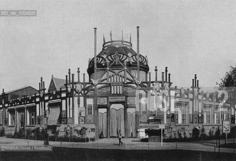 Milan Expo 1906: Pavilion of Italians living abroad / Esposizione universale di Milano 1906: Padiglione degli italiani allestero - Reproduced by MaMoArchives/Rosebud2
