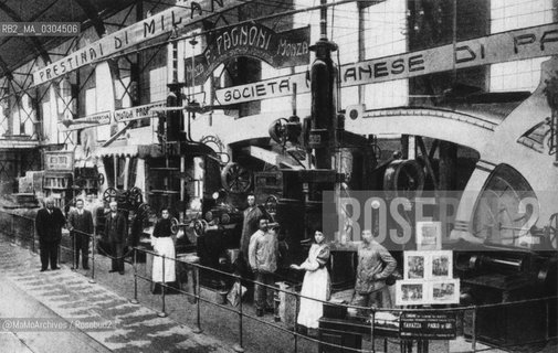 Milan Expo 1906: dellExpo, The bakers of Milan / Esposizione universale di Milano 1906: I panettieri di Milano - Reproduced by MaMoArchives/Rosebud2