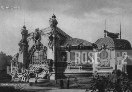 Milan Expo 1906: Italian goldsmiths pavilion / Esposizione universale di Milano 1906: Padiglione degli orafi italiani  - Reproduced by MaMoArchives/Rosebud2