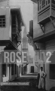 Milan Expo 1906: A street of Cairo rebuilding in Milan / Esposizione universale di Milano 1906: Una via del Cairo a Milano - Reproduced by MaMoArchives/Rosebud2
