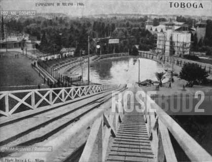 Milan Expo 1906: Toboga - Reproduced by MaMoArchives/Rosebud2