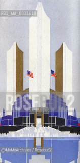 Chicago Expo 1933-1934: The federal complex / Esposizione universale di Chicago 1933-1934: Il complòesso federale - Reproduced by MaMoArchives/Rosebud2