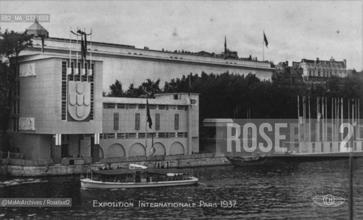 Expo History, Paris 1937. The Portuguese pavilion / Storia dellExpo, Parigi 1937. Il padiglione del Portogallo - Reproduced by MaMoArchives/Rosebud2