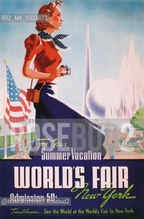 Expo History, New York 1939-1940. Poster / Storia dellExpo, New York 1939-1940. Manifesto - Reproduced by MaMoArchives/Rosebud2