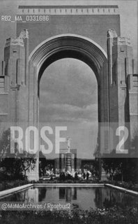 Expo History, San Francisco 1939-1940. Triumph Arc / Storia dellExpo, San Francisco 1939-1940. Arco di trionfo  - Reproduced by MaMoArchives/Rosebud2