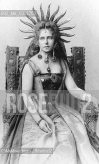 Marie of Edinburgh (1875-1928), wife of King Ferdinand of Romania / Maria di Edimburgo (1875-1928), moglie del re Ferdinando di Romania - Reproduced by MaMoArchives/Rosebud2