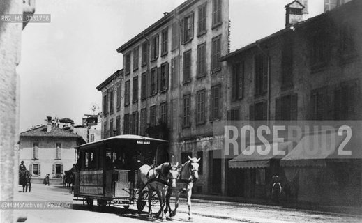 Milano, c 1880, Corso Magenta - Reproduced by MaMoArchives/Rosebud2