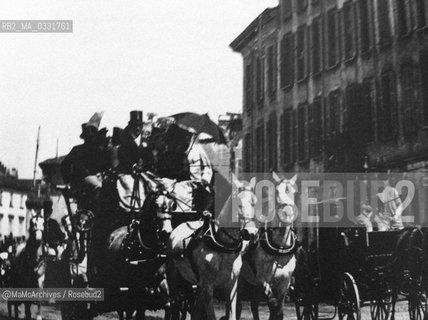 Milan, Corso Magenta in the late nineteenth century / Milano, Corso Magenta alla fine dellOttocento - Reproduced by MaMoArchives/Rosebud2