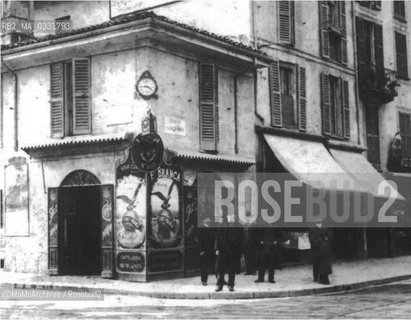 Milan, Corso Garibaldi and Via Tivoli at the beginning of the twentieth century / Milano, Corso Garibaldi e via Tivoli allinizio del ventesimo secolo - Reproduced by MaMoArchives/Rosebud2