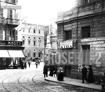 Milano, Via Giuseppe Verdi, 1905 - Reproduced by MaMoArchives/Rosebud2