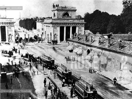 Milan, early twentieth century. Porta Venezia / Milano, inizi del Novecento. Porta Venezia - Reproduced by MaMoArchives/Rosebud2