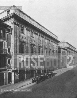 Milano, 1920 circa, Teatro Lirico in via Larga - Reproduced by MaMoArchives/Rosebud2