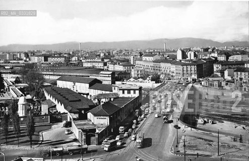 Milano, 1960 circa. Via Farini - Reproduced by MaMoArchives/Rosebud2