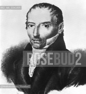 Italian philosopher and economist Melchiorre Gioia (1767-1829) / Il filosofo ed economista  Melchiorre Gioia  (1767-1829) - Reproduced by MaMoArchives/Rosebud2