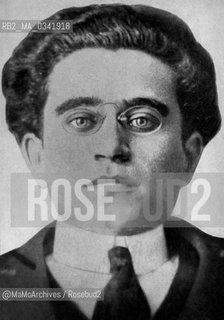 Italian Marxist theoretician and politician Antonio Gramsci (1891-1937) / Antonio Gramsci, politico, filosofo e giornalista (1891-1937) - Reproduced by MaMoArchives/Rosebud2