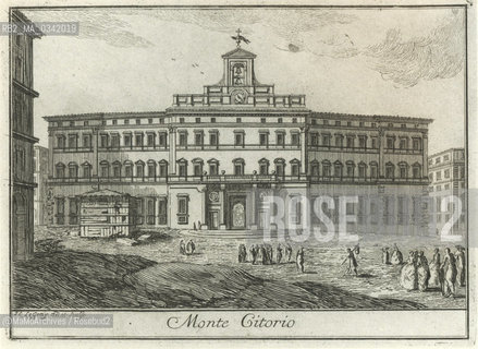 Roma, Palazzo Montecitorio - Reproduced by MaMoArchives/Rosebud2