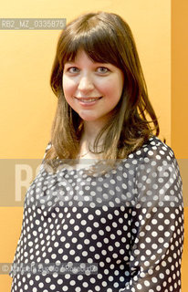 Alessia Gazzola italian writer, at the International Fair of The Book on the occasion of the publication of “Una lunga estate crudele / Alessia Gazzola scrittrice italiana al Salone Internationale del Libro in occasione della pubblicazione di “Una lunga estate crudele  - ©Manuela Zugolo/Rosebud2