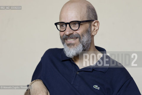 Fulvio Paloscia music journalist for La Repubblica , who attended the Writers Festival in Florence./ Fulvio Paloscia giornalista musicale per La Repubblica, presente al Festival degli Scrittori  di Firenze./Only for editorial use ©Manuela Zugolo/Rosebud2