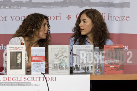 Guadalupe Nettel Mexican writer , present at the Writers Festival in Florence . Award nominated von Rezzori./ Guadalupe Nettel scrittrice messicana, presente al Festival degli Scrittori a Firenze. Candidata al Premio von Rezzori./Only for editorial use ©Manuela Zugolo/Rosebud2