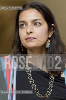 Jhumpa Lahiri is an American writer of Indian origin present at the Writers Festival in Florence./ Jhumpa Lahiri è una scrittrice statunitense, di origine indiana presente al Festival degli Scrittori a Firenze./Only for editorial use ©Manuela Zugolo/Rosebud2