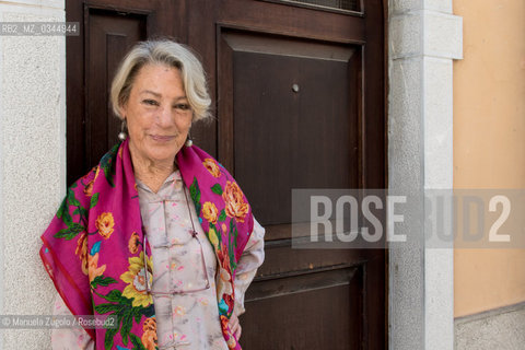 Angela Terzani Staude, nata a Firenze da genitori tedeschi. E presidente della giuria del Premio letterario internazionale Tiziano Terzani. Moglie del famoso giornalista scomparso nel 2004 Tiziano Terzani /  born in Florence of German parents. And  president of the jury of the International Literary Prize Tiziano Terzani. Wife of the famous journalist who died in 2004 Tiziano Terzani. ©Manuela Zugolo/Rosebud2