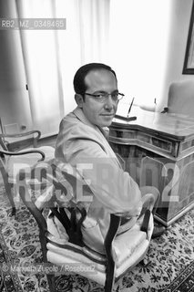 Burhan Sönmez ( 1965, Distretto di Haymana, Turchia) autore. Ha presentato a Pordenonelegge il suo ultimo lavoro dal titolo Istanbul Istanbul / author. He presented to Pordenonelegge his latest work entitled Istanbul. Only for editorial use / Solo per uso editoriale. ©Manuela Zugolo/Rosebud2