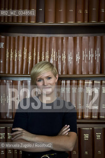 Cecelia Ahern è una scrittrice irlandese, laureata in giornalismo e comunicazione. Presente a Pordenone per la festa del libro, Pordenonelegge /  is an Irish writer, he graduated in journalism and communication. This in Pordenone for the feast of the book, Pordenonelegge.  Only for editorial use / Solo per uso editoriale. ©Manuela Zugolo/Rosebud2