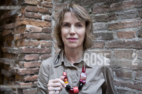 Jane Urquhart romanziera canadese. Ospite al Festivaletteratura di Mantova / Canadian novelist . Guest at the Literature Festival in Mantua. .Only for editorial use / Solo per uso editoriale. ©Manuela Zugolo/Rosebud2