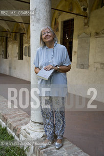 Vivian Lamarque è una scrittrice, poetessa e traduttrice italiana. Presente a Mantova al Festivaletteratura / is a writer, poet and Italian translator. Present at the Mantova Literature Festival. Only for editorial use / Solo per uso editoriale. ©Manuela Zugolo/Rosebud2