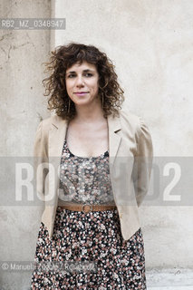 Jami Attenberg (1971 Illinois, Stati Uniti) scrittrice americana. Ospite a Mantova al Festivaletteratura / American writer. Guest at the Mantova Literature Festival. Only for editorial use / Solo per uso editoriale. ©Manuela Zugolo/Rosebud2