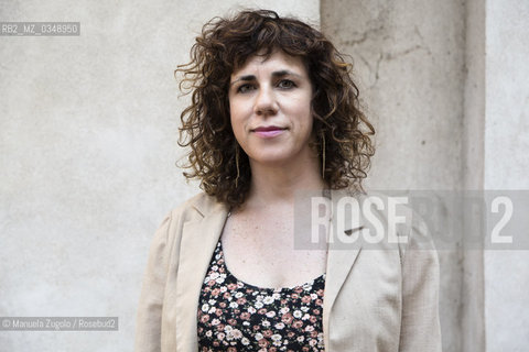 Jami Attenberg (1971 Illinois, Stati Uniti) scrittrice americana. Ospite a Mantova al Festivaletteratura / American writer. Guest at the Mantova Literature Festival. Only for editorial use / Solo per uso editoriale. ©Manuela Zugolo/Rosebud2