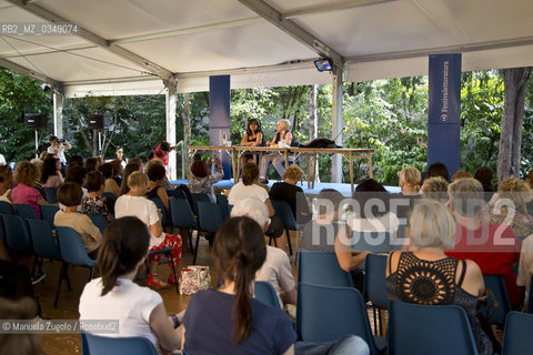 Momenti di incontro tra il pubblico e le autrici Bianca Pitzorno e Beatrice Masini a Mantova durante il Festivaletteratura/ Meetings between the audience and the authors Bianca Pitzorno and Beatrice Masini in Mantua during Festivaletteratura. Only for editorial use / Solo per uso editoriale. ©Manuela Zugolo/Rosebud2