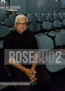 Amitav Ghosh(1956 Calcutta, India) è uno scrittore, giornalista e antropologo indiano. Presente al Salone Internazionale del Libro a Torino/ is a Indian writer, journalist and anthropologist. Present at the International Book Fair in Turin.Only for editorial use / Solo per uso editoriale. ©Manuela Zugolo/Rosebud2