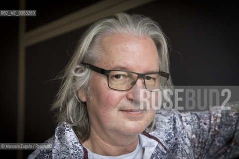 Michael Bruce Sterling(1954, Brownsville, Texas) è un autore di fantascienza statunitense. Presente al salone Internazionale del Libro a Torino/is a US science fiction author. Present at the International Book Fair in Turin.Only for editorial use / Solo per uso editoriale. ©Manuela Zugolo/Rosebud2