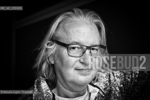 Michael Bruce Sterling(1954, Brownsville, Texas) è un autore di fantascienza statunitense. Presente al salone Internazionale del Libro a Torino/is a US science fiction author. Present at the International Book Fair in Turin.Only for editorial use / Solo per uso editoriale. ©Manuela Zugolo/Rosebud2