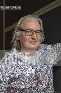 Michael Bruce Sterling(1954, Brownsville, Texas) è un autore di fantascienza statunitense. Presente al salone Internazionale del Libro a Torino/is a US science fiction author. Present at the International Book Fair in Turin.Only for editorial use / Solo per uso editoriale. ©Manuela Zugolo/Rosebud2