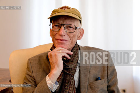 Thomas Hylland Eriksen.Antropologo (1956, Oslo - Norvegia). Posa durante una pausa al festival della letteratura di Pordenone, Pordenonelegge/ Anthropologist. Laying during a break at the Pordenone literature festival, Pordenonelegge.Only for editorial use / Solo per uso editoriale  ©Manuela Zugolo/Rosebud2