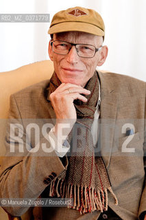 Thomas Hylland Eriksen.Antropologo (1956, Oslo - Norvegia). Posa durante una pausa al festival della letteratura di Pordenone, Pordenonelegge/ Anthropologist. Laying during a break at the Pordenone literature festival, Pordenonelegge.Only for editorial use / Solo per uso editoriale  ©Manuela Zugolo/Rosebud2