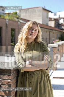 Sofia Viscardi (1998, Milano) è una autrice italiana. Ospite alla festa del libro di Pordenone, Pordenonelegge/ is an Italian author. Guest at the Pordenone book festival, Pordenonelegge.Only for editorial use / Solo per uso editoriale  ©Manuela Zugolo/Rosebud2