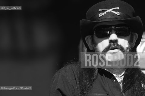 Lemmy Kilmister Motorhead ©Giuseppe Craca/Rosebud2