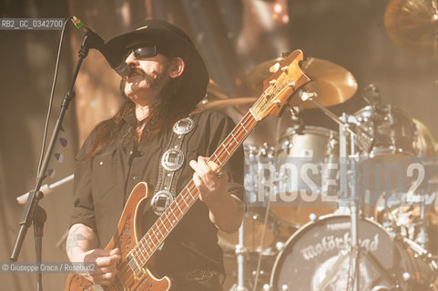 Lemmy Kilmister Motorhead ©Giuseppe Craca/Rosebud2